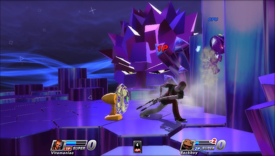 Pantallazo de Playstation All Stars Battle Royale para PS Vita