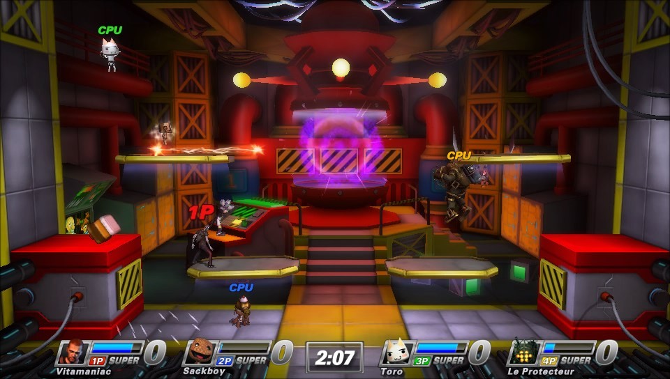 Pantallazo de Playstation All Stars Battle Royale para PS Vita