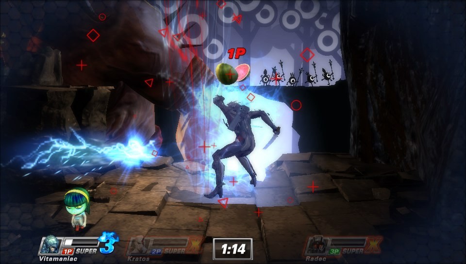 Pantallazo de Playstation All Stars Battle Royale para PS Vita