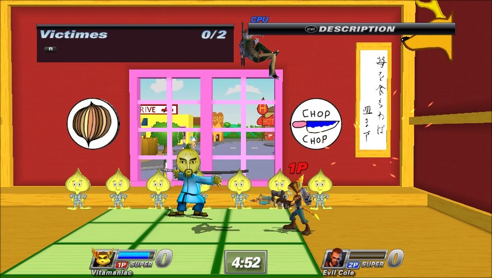 Pantallazo de Playstation All Stars Battle Royale para PS Vita