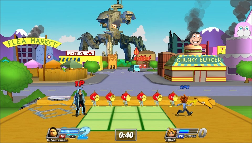 Pantallazo de Playstation All Stars Battle Royale para PS Vita