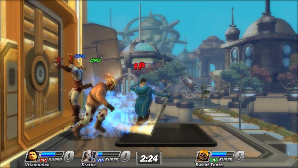 Pantallazo de Playstation All Stars Battle Royale para PS Vita