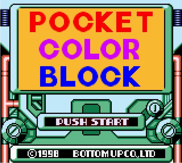 Pantallazo de Pocket Color Block para Game Boy Color