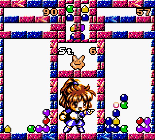 Pantallazo de Pocket Puyo Sun para Game Boy Color