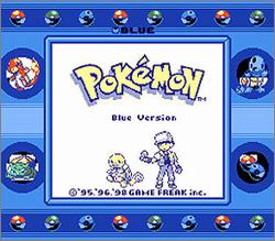 Pantallazo de Pokémon: Blue Version para Game Boy