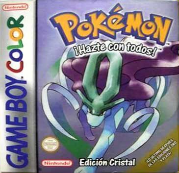 Caratula de Pokémon Edición Cristal para Game Boy Color