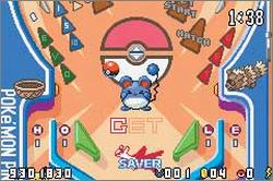 Pantallazo de Pokémon Pinball: Ruby and Sapphire para Game Boy Advance