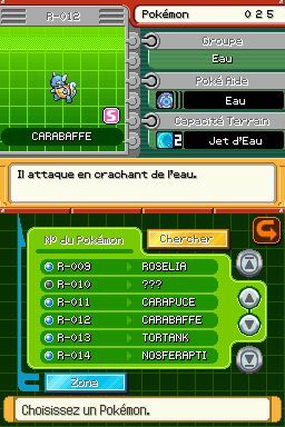 Pantallazo de Pokémon Ranger: Sombras de Almia para Nintendo DS