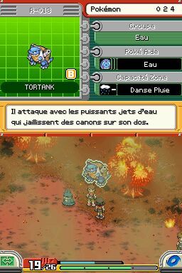 Pantallazo de Pokémon Ranger: Sombras de Almia para Nintendo DS