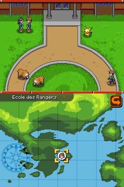 Pantallazo de Pokémon Ranger: Sombras de Almia para Nintendo DS