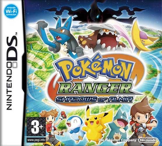 Caratula de Pokémon Ranger: Sombras de Almia para Nintendo DS
