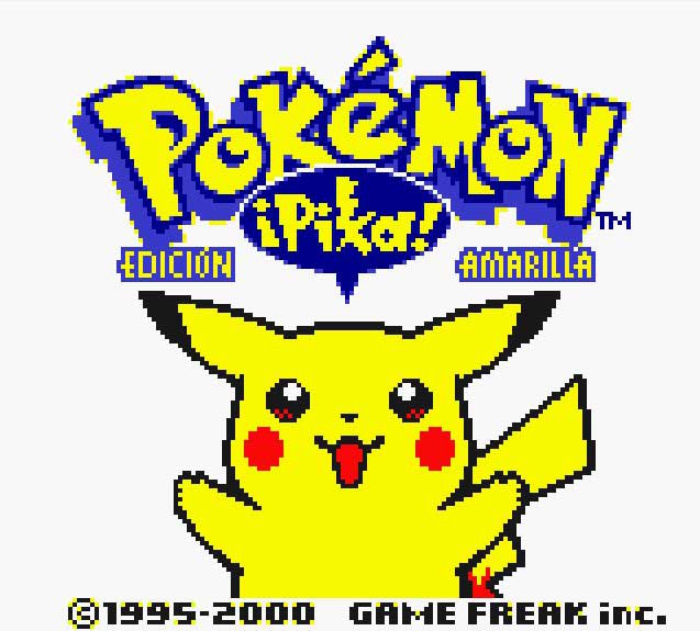 Pantallazo de Pokemon Amarillo para Game Boy Color