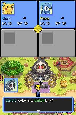 Pantallazo de Pokemon Mystery Dungeon: Explorers of Time para Nintendo DS