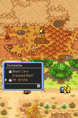 Pantallazo de Pokemon Mystery Dungeon: Explorers of Time para Nintendo DS