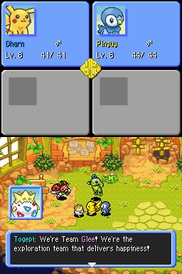 Pantallazo de Pokemon Mystery Dungeon: Explorers of Time para Nintendo DS