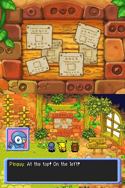 Pantallazo de Pokemon Mystery Dungeon: Explorers of Time para Nintendo DS