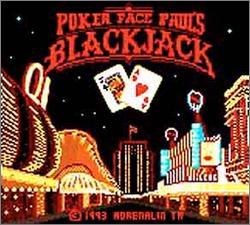 Pantallazo de Poker Face Paul's Blackjack para Gamegear