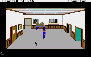 Pantallazo de Police Quest: In Pursuit of the Death Angel para Atari ST