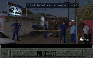 Pantallazo de Police Quest 4: Open Season para PC