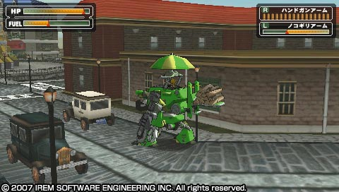 Pantallazo de Poncotsu Rôman Daikatsugeki BUMPY TROT Vehicle Battle Tournament (Japonés) para PSP
