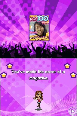Pantallazo de Pop Superstar: Road to Celebrity para Nintendo DS