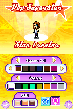 Pantallazo de Pop Superstar: Road to Celebrity para Nintendo DS