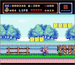 Pantallazo de Popeye: Ijiwaru Majo Seahug no Maki (Japonés) para Super Nintendo