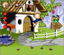 Pantallazo de Porky Pig's Haunted Holiday para Super Nintendo