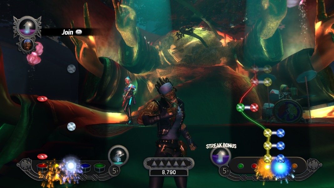 Pantallazo de Power Gig: Rise of the SixString para Xbox 360
