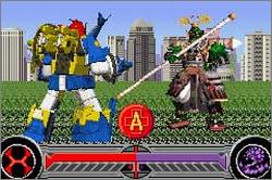 Pantallazo de Power Rangers: Ninja Storm para Game Boy Advance