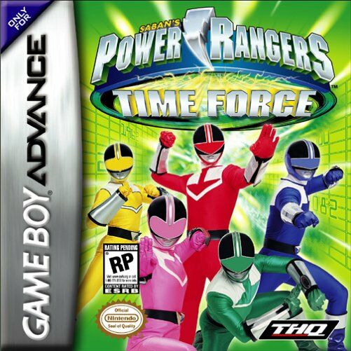 Caratula de Power Rangers Time Force para Game Boy Advance