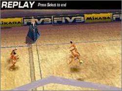 Pantallazo de Power Spike Pro Beach Volleyball para PlayStation