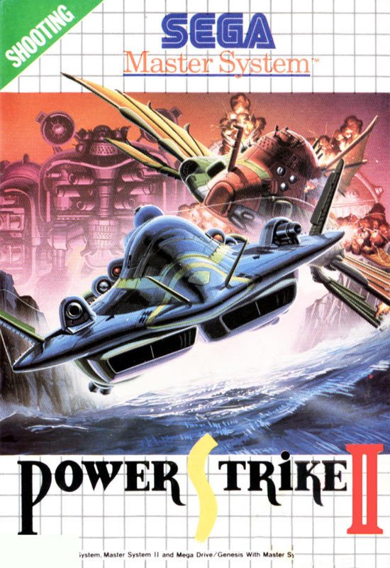 Caratula de Power Strike II para Sega Master System