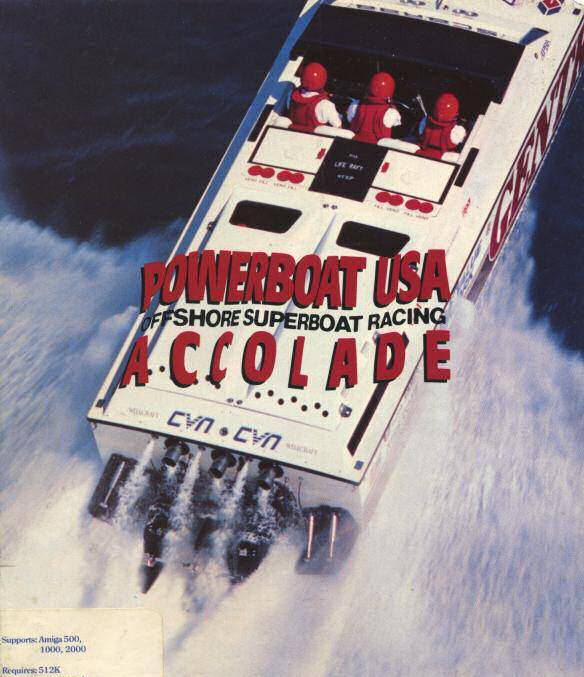 Caratula de Powerboat USA: Offshore Superboat Racing para Atari ST