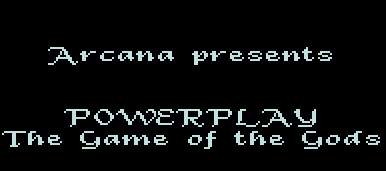 Pantallazo de Powerplay: The Game of the Gods para Atari ST