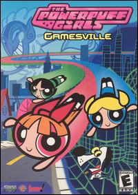 Caratula de Powerpuff Girls: Gamesville, The para PC