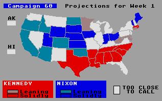 Pantallazo de President Elect: 1988 Edition para Atari ST