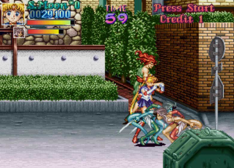 Pantallazo de Pretty Soldier Sailor Moon para M.A.M.E.