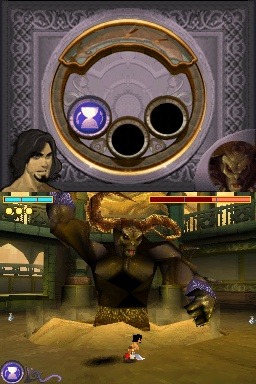 Pantallazo de Prince of Persia: Las Arenas Olvidadas para Nintendo DS