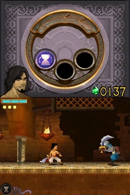 Pantallazo de Prince of Persia: Las Arenas Olvidadas para Nintendo DS