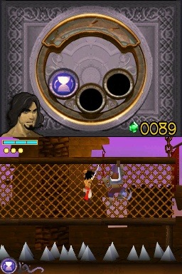 Pantallazo de Prince of Persia: Las Arenas Olvidadas para Nintendo DS