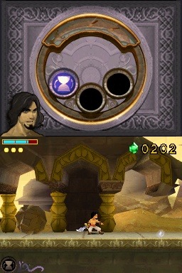 Pantallazo de Prince of Persia: Las Arenas Olvidadas para Nintendo DS