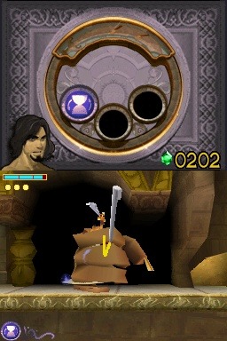 Pantallazo de Prince of Persia: Las Arenas Olvidadas para Nintendo DS