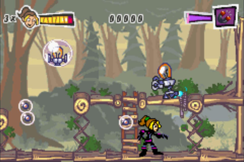 Pantallazo de Princess Natasha: Student Secret Agent para Game Boy Advance