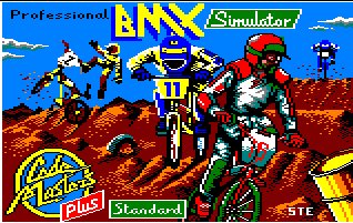 Pantallazo de Pro Bmx Simulator para Amstrad CPC