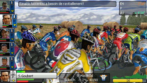 Pantallazo de Pro Cycling Temporada 2010 para PSP