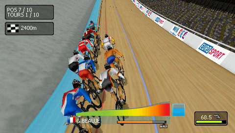 Pantallazo de Pro Cycling Temporada 2010 para PSP