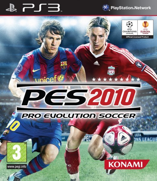 Caratula de Pro Evolution Soccer 2010 para PlayStation 3