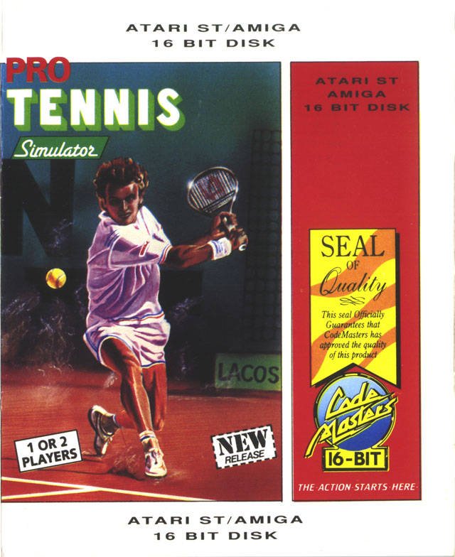 Caratula de Pro Tennis Simulator para Atari ST