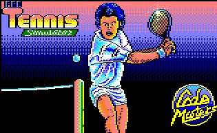 Pantallazo de Pro Tennis Simulator para Amstrad CPC